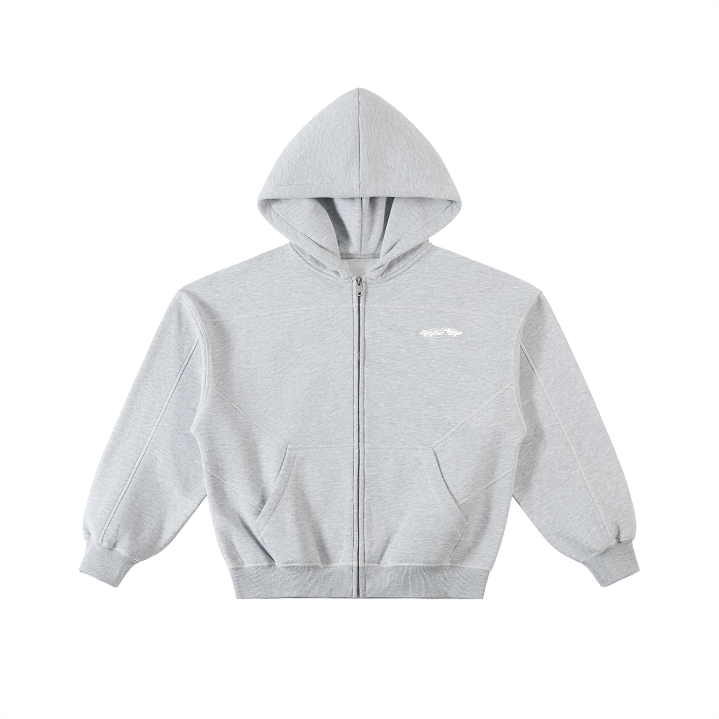 Boxy Zip Hoodie