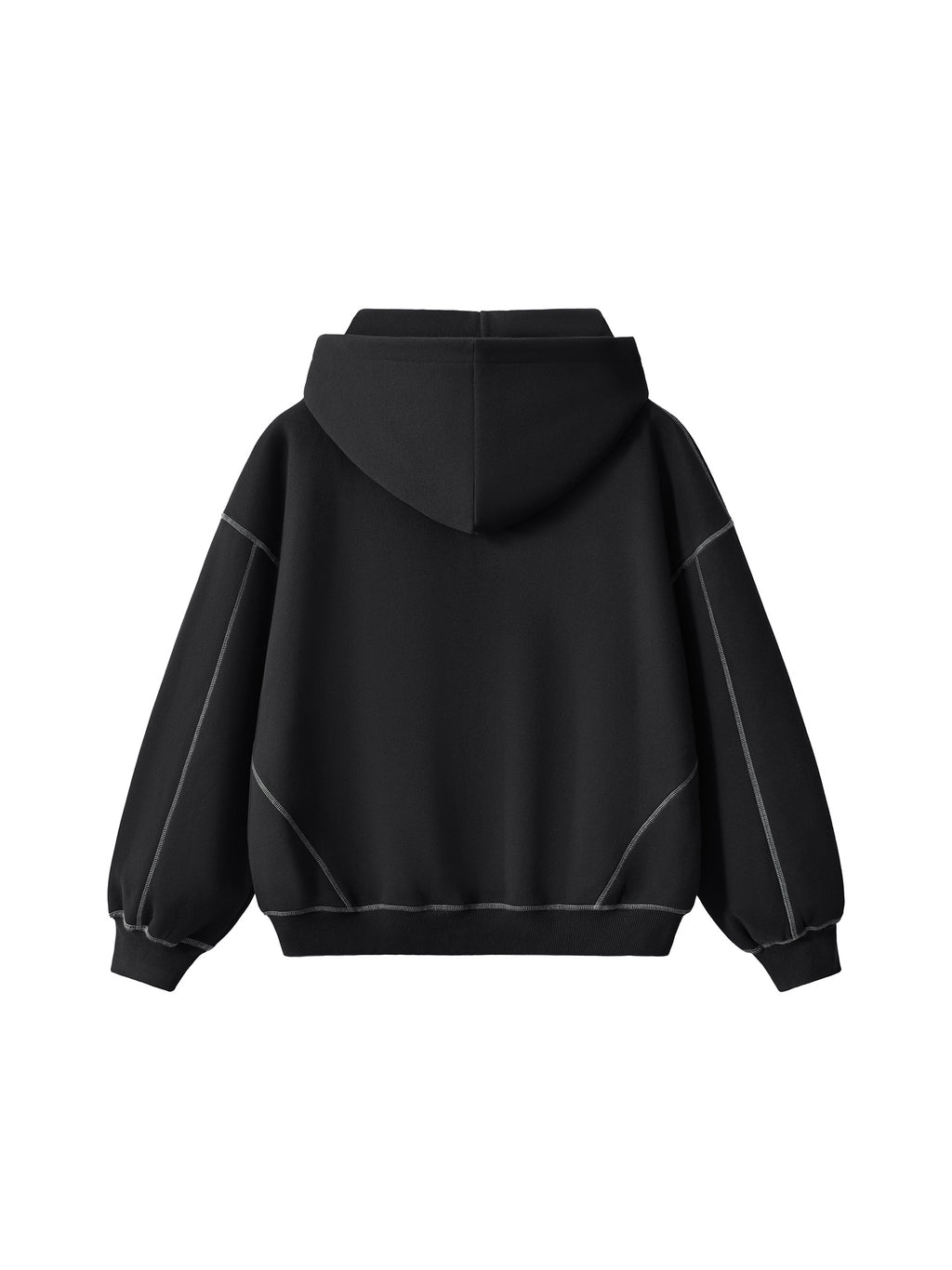 Boxy Zip Hoodie